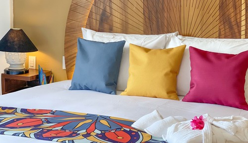 Habitación de lujo, vistas parciales al mar