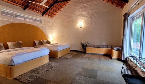 Habitación con 1 cama doble o 2 individuales