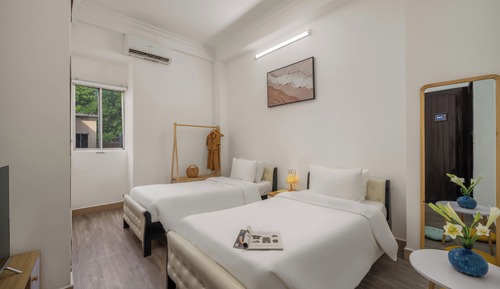 Habitación Deluxe doble, 2 camas individuales