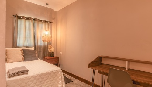 Apartamento Deluxe, 2 habitaciones, vistas parciales al mar