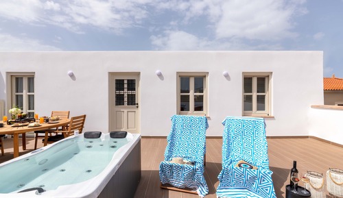 Apartamento Deluxe, bañera de hidromasaje