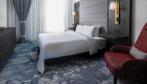 Suite estudio, 1 cama de matrimonio grande con sofá cama