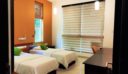 Habitación con 1 cama doble o 2 individuales