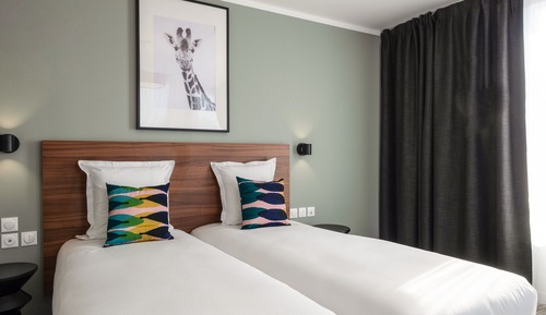 Estudio Premium, 2 camas individuales