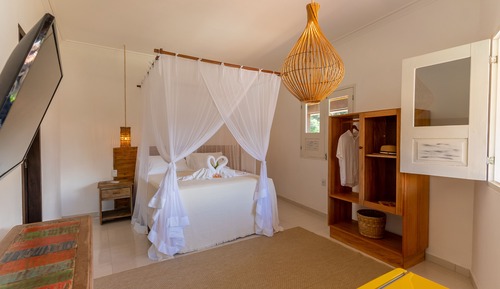 Habitación doble superior, 1 cama de matrimonio, vistas al patio