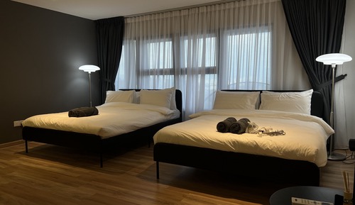 Apartamento Deluxe, 2 habitaciones, vistas a la ciudad