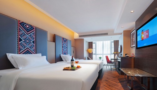 Habitación con 2 camas individuales