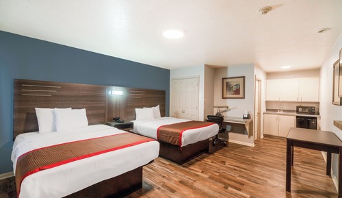 Habitación estándar, 2 camas de matrimonio, fumadores