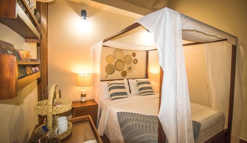 Habitación Elite doble, 1 cama de matrimonio, vistas al jardín