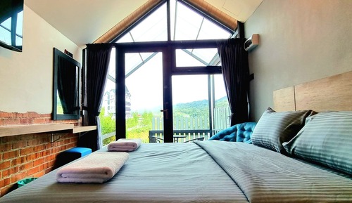 Habitación Signature doble, 1 cama de matrimonio, vistas a la colina, junto a la montaña