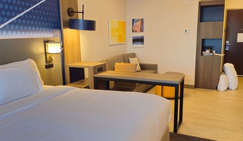 Suite, 1 cama de matrimonio grande con sofá cama, accesible para personas con discapacidad