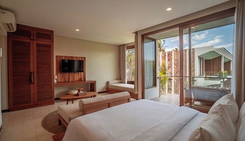 Habitación Deluxe, vistas a la piscina (Deluxe Lagoon View)