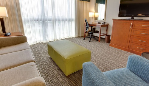 Suite, 1 cama de matrimonio grande con sofá cama, frigorífico y microondas (2 Rooms, Oversized)