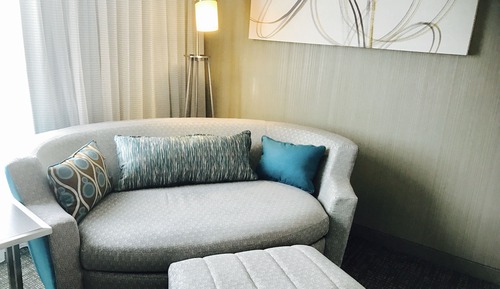 Habitación, 1 cama de matrimonio grande con sofá cama (Mobility/Hearing Accessible, Tub)