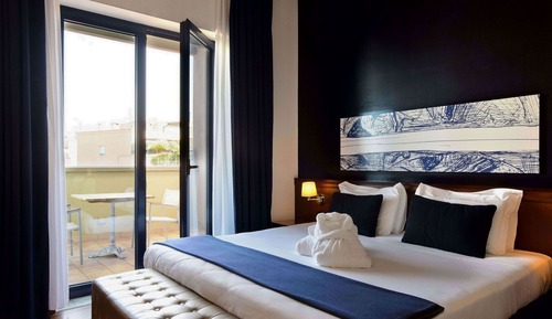 Habitación Deluxe, terraza, en una planta alta