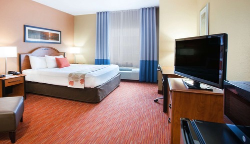 Habitación, 1 cama de matrimonio grande, no fumadores (Mobility,Hearing,Roll-In Shower)