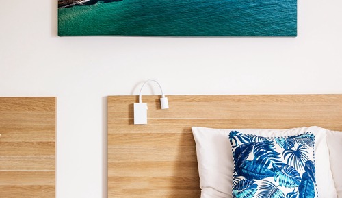 Habitación con 2 camas individuales, vistas al mar (Non-Smoking)