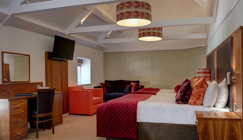 Habitación superior, 2 camas dobles, no fumadores (with Sofabed)