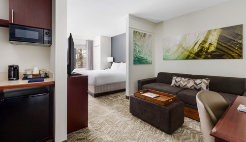 Suite, 1 cama de matrimonio grande con sofá cama (Hearing Accessible)