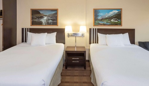 Habitación estándar, 2 camas de matrimonio, no fumadores