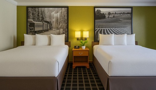 Habitación, 2 camas de matrimonio, no fumadores