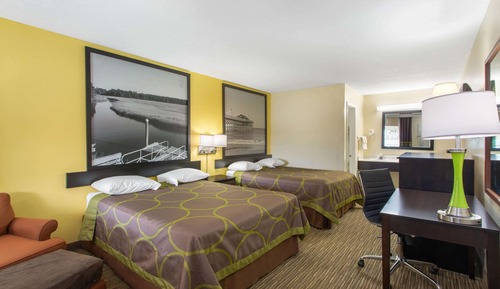 Habitación doble, 2 camas dobles, fumadores