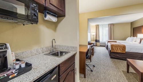 Suite, varias camas, no fumadores (2 Double and 1 Person Sofa Bed)