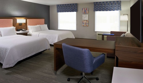 Suite estudio, 2 camas de matrimonio