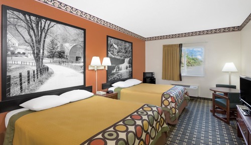 Habitación, 2 camas de matrimonio, no fumadores