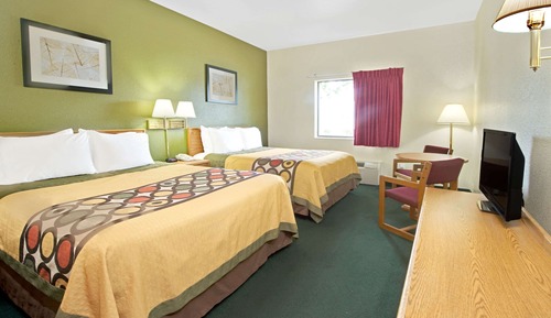 Habitación, 2 camas de matrimonio, fumadores