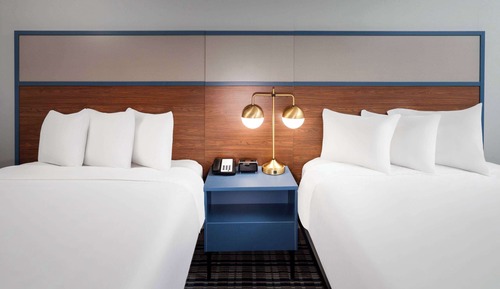 Habitación estándar, 2 camas de matrimonio