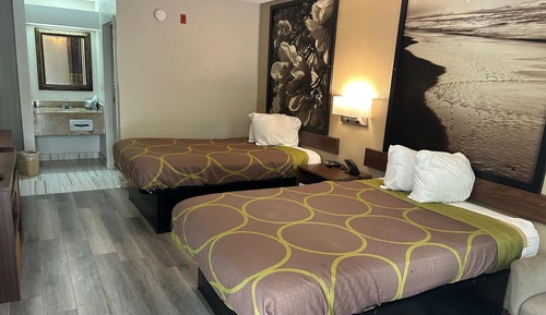 Habitación doble, 2 camas dobles, fumadores