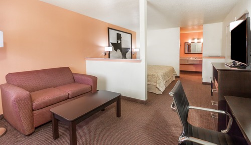 Habitación Deluxe, 1 cama de matrimonio grande, fumadores, frigorífico y microondas