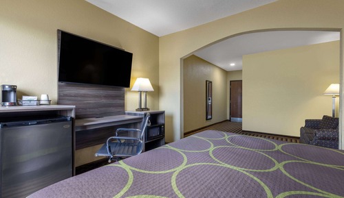 Habitación, 1 cama de matrimonio grande con sofá cama, no fumadores (Upgraded)