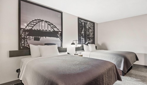 Habitación estándar, 2 camas de matrimonio