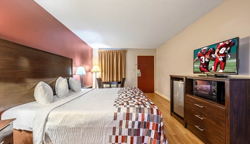 Habitación superior, 1 cama de matrimonio grande, accesible para personas con discapacidad