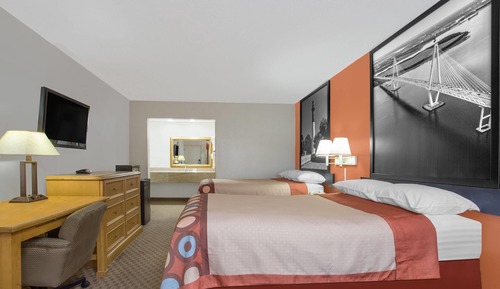 Habitación doble, 2 camas dobles, fumadores