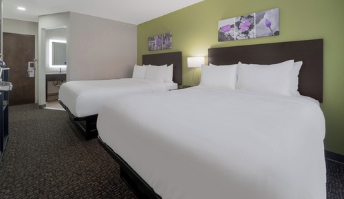 Habitación estándar, 2 camas de matrimonio, no fumadores