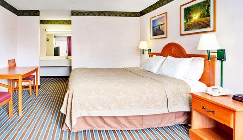 Habitación, 1 cama de matrimonio grande, no fumadores, frigorífico y microondas