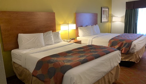 Habitación, 2 camas de matrimonio, no fumadores