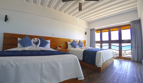 Habitación doble, vistas al mar