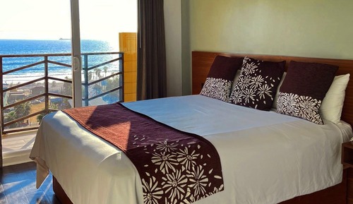Habitación superior, vistas al mar