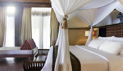 Villa Deluxe, 1 cama de matrimonio grande (Shared Pool)