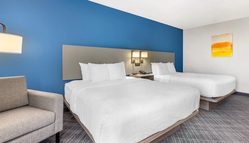 Habitación, 2 camas de matrimonio