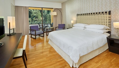 Habitación clásica, 1 cama de matrimonio grande, balcón, vistas a la montaña