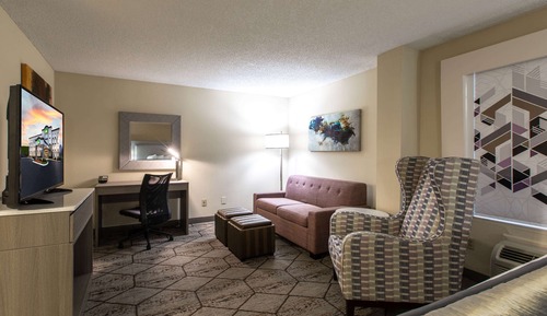 Suite junior, 1 cama de matrimonio grande con sofá cama, no fumadores