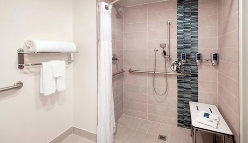 Habitación estándar, 1 cama de matrimonio grande (Mobility/Hearing Access, Roll-in Shwr)