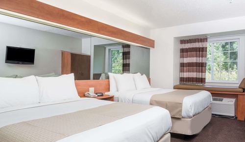 2 Queen Beds, Mobility Accessible Room, Roll-In Shower, Non-Smoking