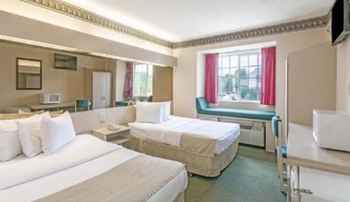 Habitación, 2 camas de matrimonio, fumadores