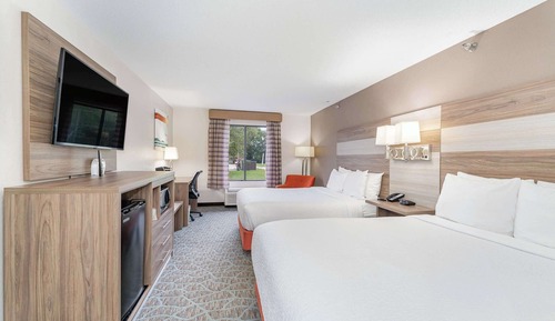 Habitación estándar, 2 camas de matrimonio, no fumadores